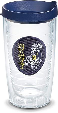 Tervis US Naval Academy Emblem Individual Tumbler with Lid, 16 oz