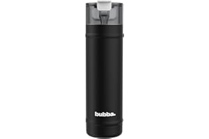 Bubba 24 oz Dualsip Insulated Stainless Steel Water Bottle with Straw | Reusable, Leakproof, Lightweight, Dishwasher Safe | L