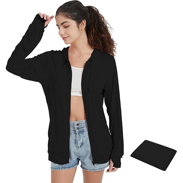 Sweatshirt Mujer Bolsillo GIVON Sudadera Ligera Con Capucha Y Cremallera Para Mujer Sudadera Mujer Con Capucha