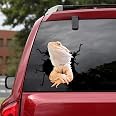 3D Blue Dragon Car Decals, Wall Decal Stickers- Flying Dragon Realistic Dragon...