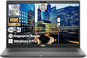 Dell Latitude 7410 Business Laptop, Intel Core i5-10310U, 16GB RAM, 512GB SSD, 14" FHD, IR Camera, Fingerprint Reader, Wi-Fi 