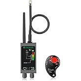 JMDHKK M8000 Hidden Camera Detector, Bug Detector,Camera Finder, Signal Detector for Hotels, Travels, Vehicles, Offices, Public Fitting Rooms (Black)