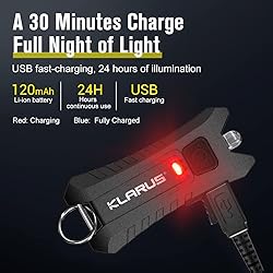 klarus Mi2 Mini LED Keychain Flashlights, Super