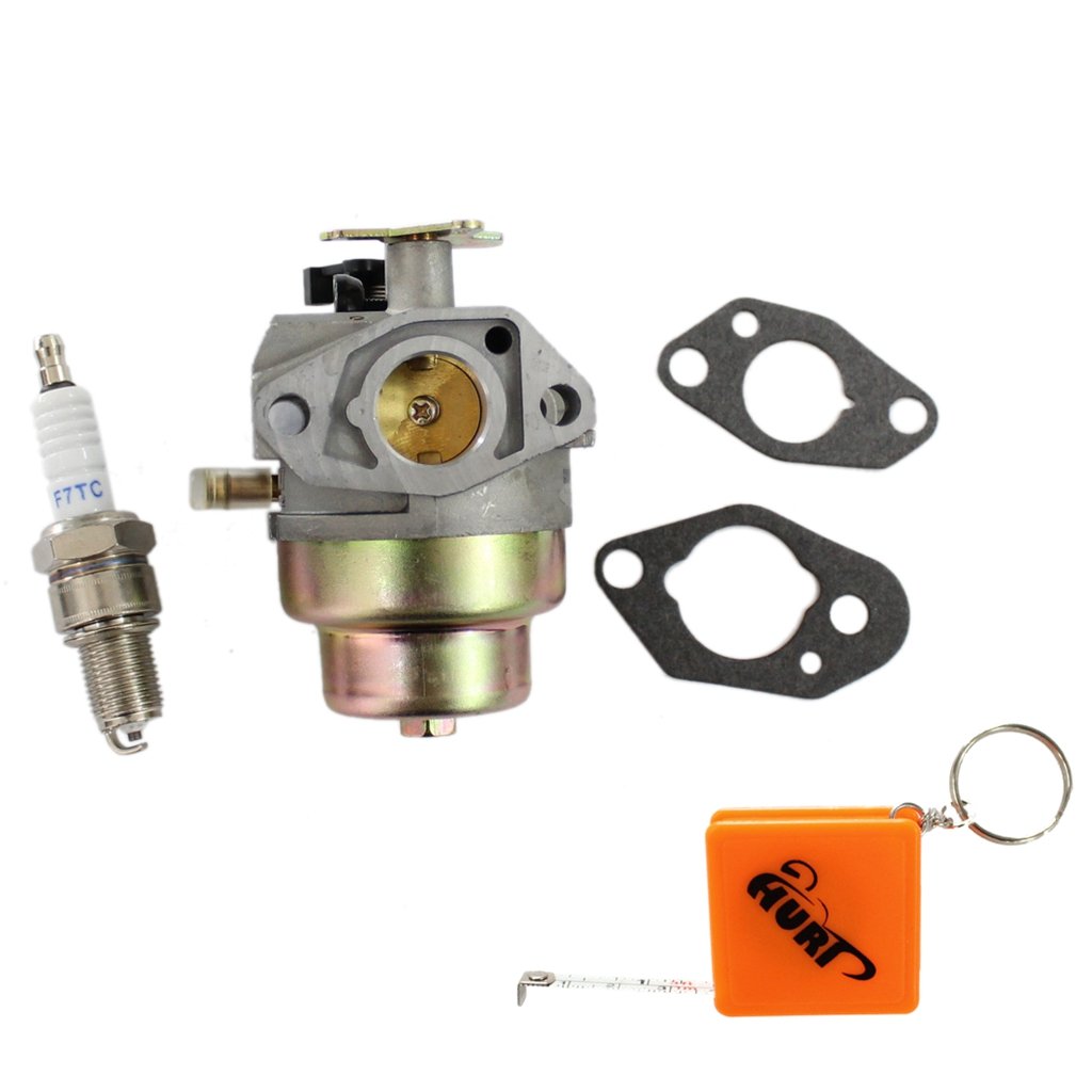 HURI Carburetor + Gasket + Spark Plug fit for Honda GCV160 Replacement