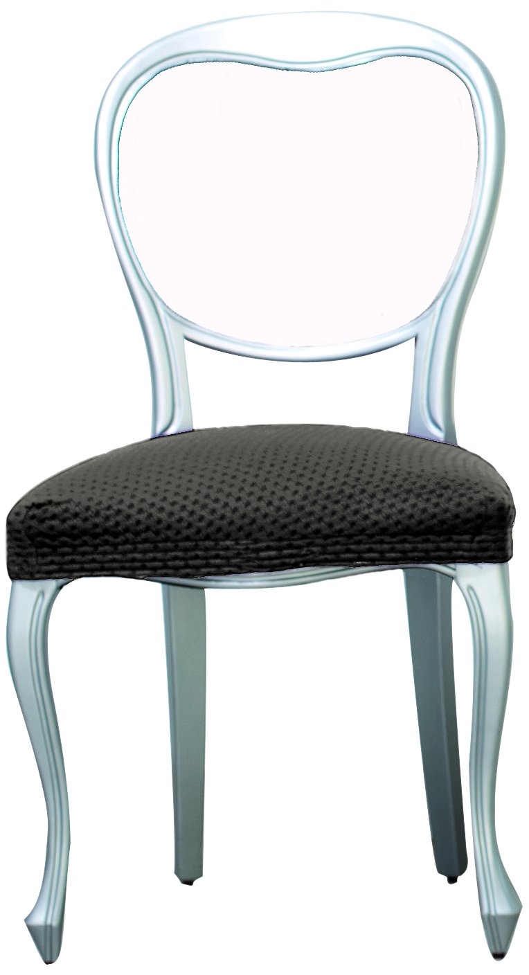 Eysa Sucre Elastic Dining Chair slipcovers, Polyester, Grey