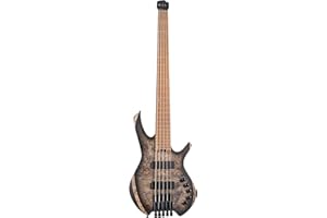 Cort 5-String Headless Space Bass Star Dust Black