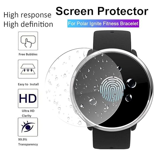 Benignpoet Smartwatch Protector De Pantalla De Vidrio ...