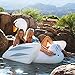 GoFloats GoPong Swan Voyage Giant Inflatable Swan, 6' 4