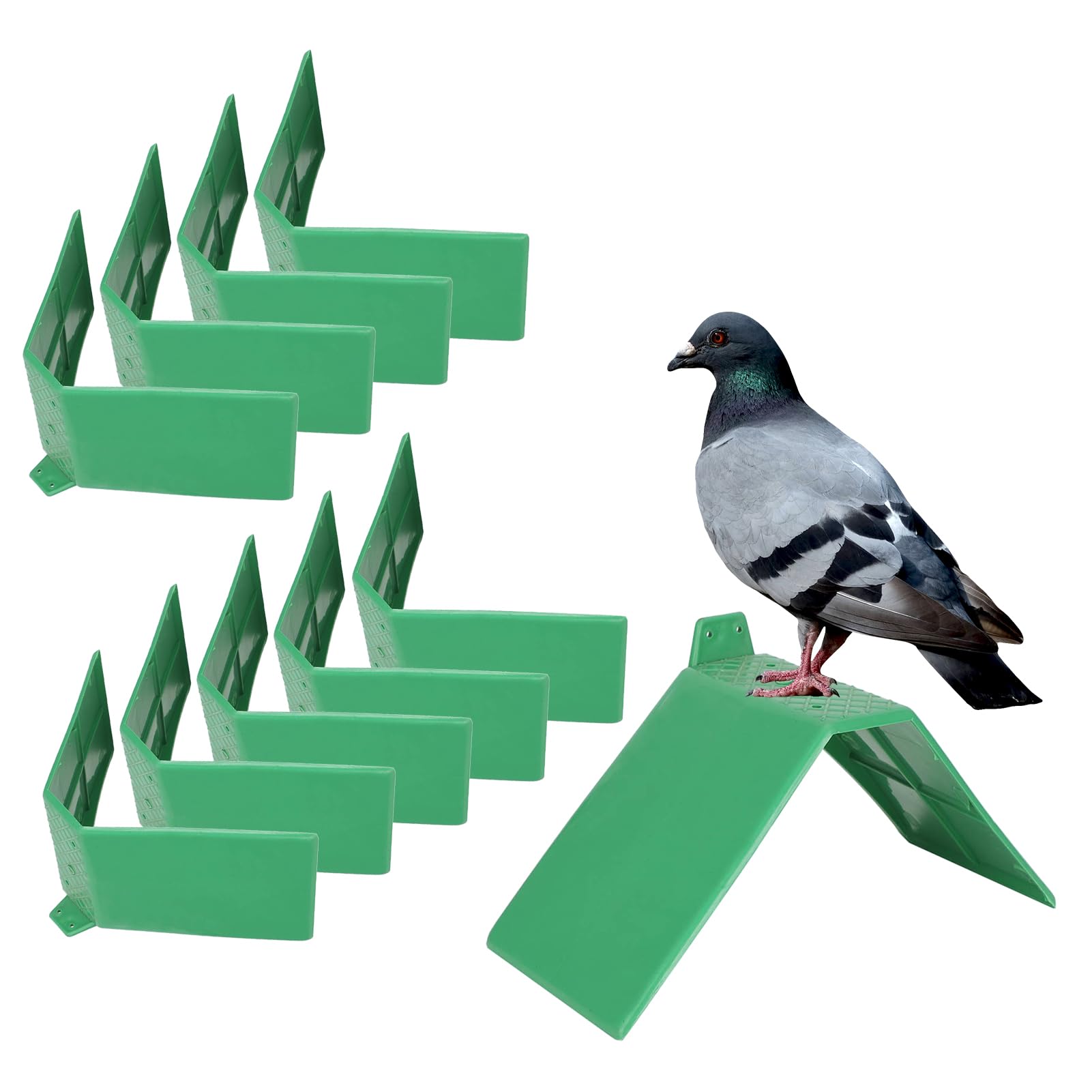 10pcs Dove Rest Stand Pigeon Bird Stand Perch Dove Rest Frame Grill Plastic Dove Rest Roost Bird Stand Holder Bird Supplies Accessories