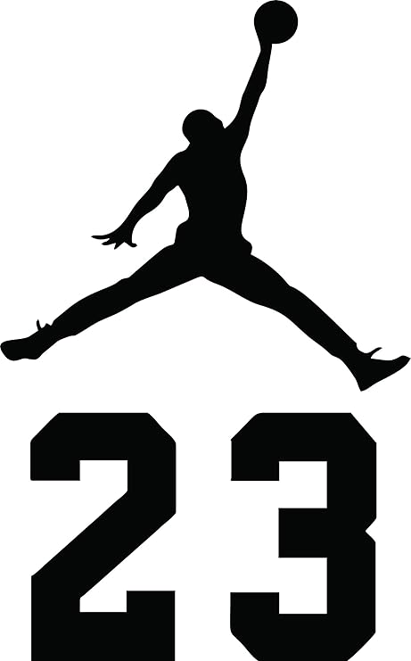 jordan logo black and white