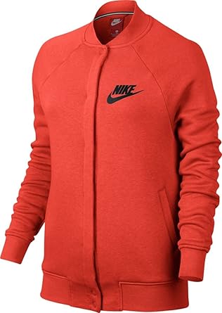 black and orange nike jacket