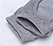 Toeless CXYY 4 Pairs Cotton Yoga Half Toe Socks with Non Slip Grips Pilates Socks, Barre, Breathable comfortable Stretchable (Black Purple Pink Gray)