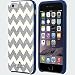Kate Spade New York Flexible Hardshell Case for Iphone 6 - Chevron Silver Glitter