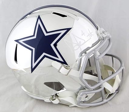 dallas cowboys white helmet