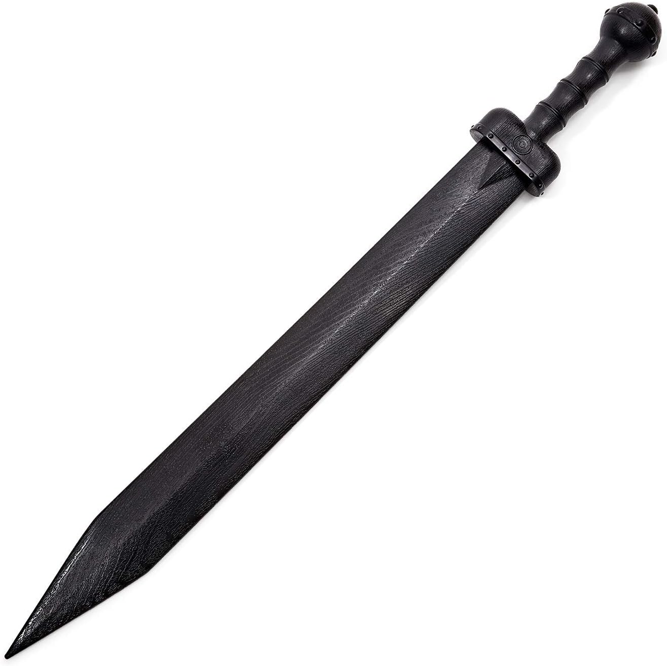 Roman Martial Arts Black Polypropylene Plastic "Gladius" Training sword - V4