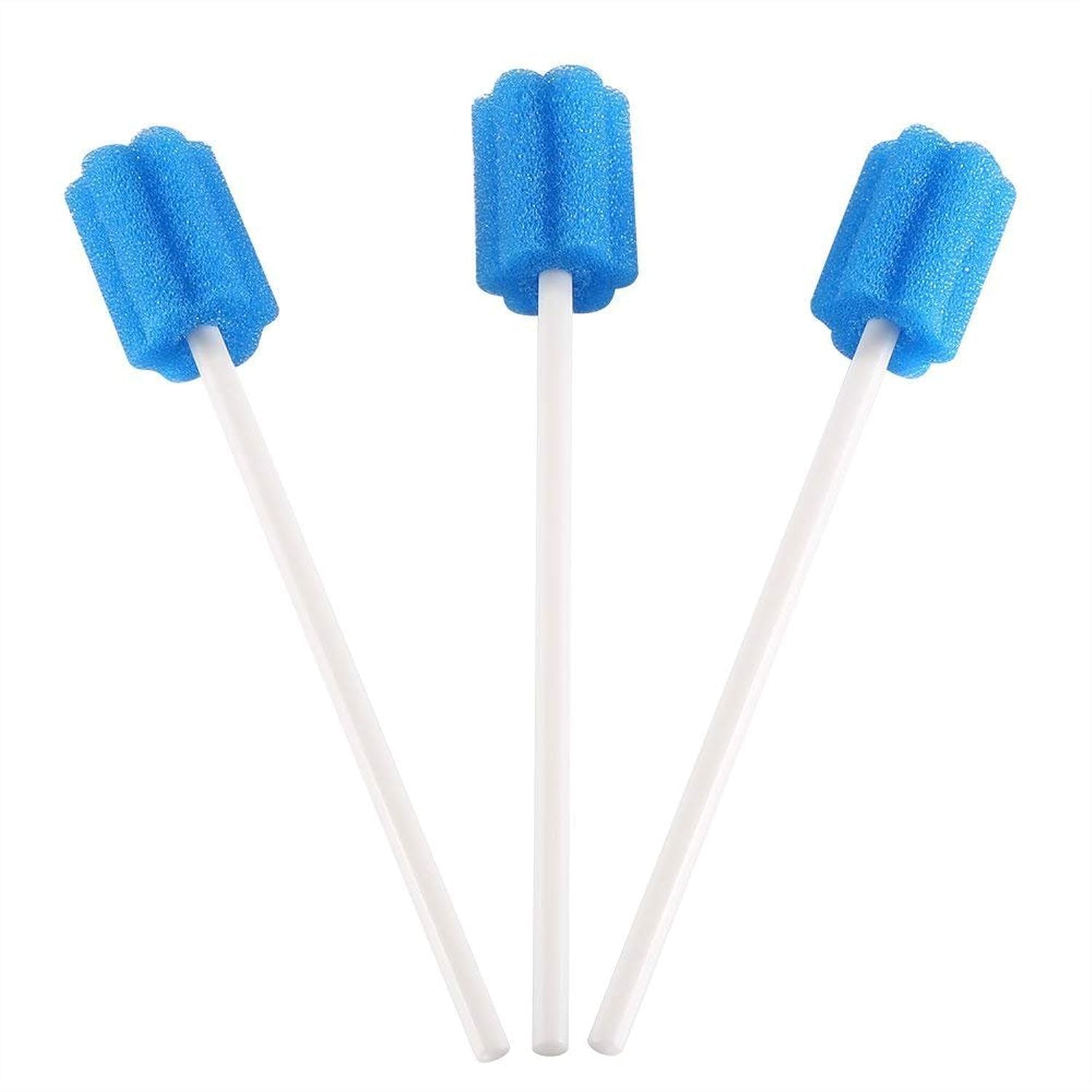 Photo 1 of (250 Pcs) Oral Swab/Unflavored and Untreated Swab/Disposable Sterile Mouth Swabs/Individually Wrapped Oral Swabs for Dental and Hygienic Purpose/oral care swabs