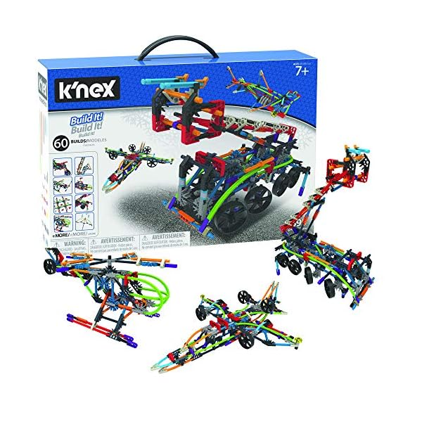 K Nex Intermediate 60 Model Building Set 395 Parts Ages 7 Up Creative Building Toy Multicolor Buycheaptoysandgames