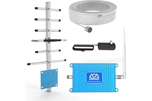 SUBROAD Cell Phone Booster Home 850MHz Band 5 2G GSM 3G CDMA 4G LTE Cell Phone Signal Booster FDD Mobile Phone Signal Amplifier ATT Repeater Cell Signal Booster Use Home/Office/Warehouse/Basement/Garage
