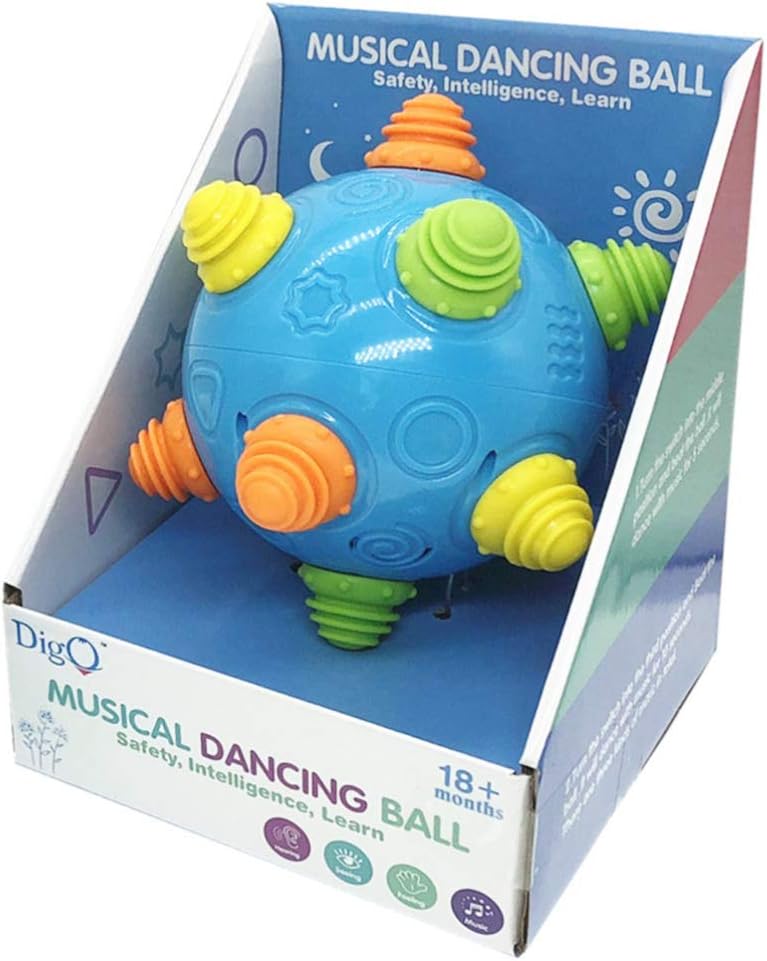 Baby Development Ball Jumping Ball Music Dancing Toy Educational Toy for Baby Toddler Kids Pet for Christmas (Without Battery) - Image 5