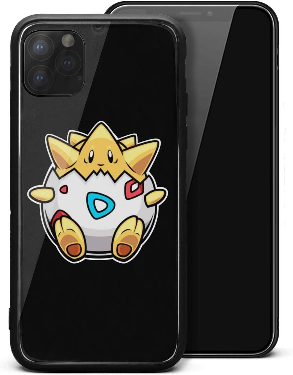 Case for Apple iPhone 11 Shockproof Anti-Scratch TPU Soft Rubber Frame Cover with Hard Bumper PC Back Shell Thin Case 6.1 Inch-Anime