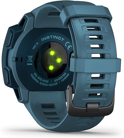 Garmin Instinct - Reloj con GPS, Unisex, Azul, 1: Amazon.es ...