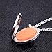 Tornado Horse Aromatherapy Essential Oil Diffuser Necklace Stainless Steel Round Locket Pendant 24