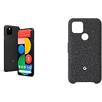 Google Pixel 5-5G Android Phone - Water Resistant - Unlocked Smartphone with Night Sight and Ultrawide Lens - Just Black…