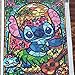 DIY 5D Diamond Painting by Number Kits, Lilo and Stitch Crystal Rhinestone Diamond Embroidery Paintings Pictures Arts Craft for Home Wall Decor
