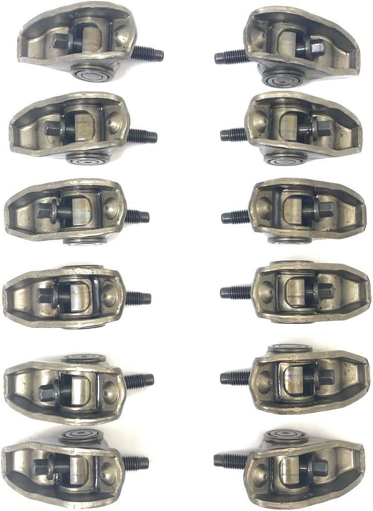 OMC V6 4.3L Vortec Roller Rocker Arms 12555580 GM Marine Set of 12
