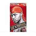KISS RED Bow Wow Power Wave Velvet Luxe Durag (Red)