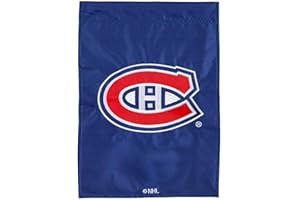 NHL Montreal Canadiens Garden Flag 12x18 Double Sided, Officially Licensed Sports Flags For Outside, Indoor and Outdoor Flags
