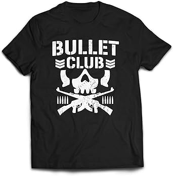 Amazon Com Revel Shore Bullet Club T Shirt Clothing