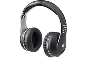 Monoprice Comfortable Over the Ear Active Noise Cancelling Headphone with 10dB Bass Boost In Line Play and Pause Controls 112