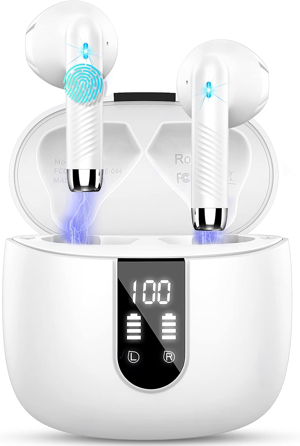 Drsaec Wireless Earbuds Bluetooth 5.4 4 ENC Mic 56H Noise Cancelling IPX7
