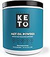 Perfect Keto MCT Oil Powder - Medium Chain Triglyceride (MCT) Oil Powder For Ketosis and Energy - Easier to Absorb and Digest, Made in USA