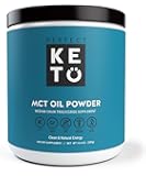 Perfect Keto MCT Oil Powder - Medium Chain Triglyceride (MCT) Oil Powder For Ketosis and Energy - Easier to Absorb and Digest, Made in USA