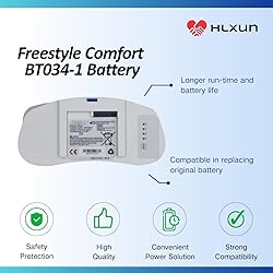 Hlxun Freestyle Comfort 8-Cell BT034-1 Lithium