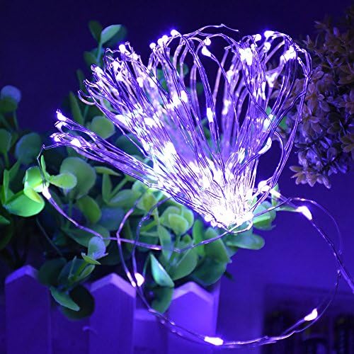 XFT-CK 10m/33FT 100 LEDs String Light With Battery Powered - Fairy Lights Starry Lights for Christmas Halloween Party Decoration£¨Purple £