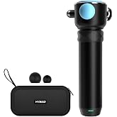 HYAKO Pro R1 Therapy Massager - Handheld Deep Tissue Vibration Massager | Full-Body Pain Relief, Fascial Restriction and Treatment of Sensitive Areas | Pressure Point Massage Tool (Upgraded)&ndash;Blue
