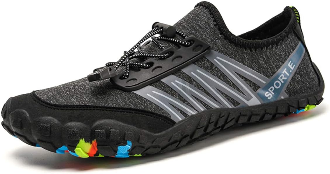 gracosy Mens Womens Water Shoes, Barefoot Quick-Dry Aqua Water Sports Shoes for Surf Yoga Swim Boating Beach Walking
