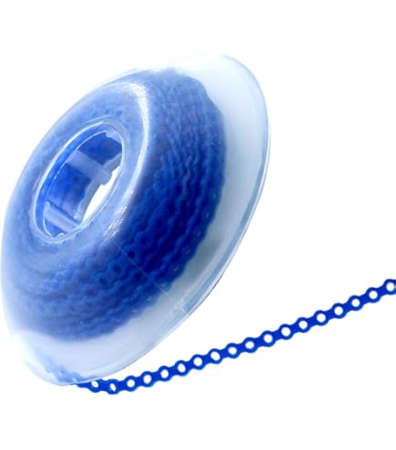 Cadena Elástica Dental Transparente - Rollo De 15 Pies, Ideal Para Ortodoncia Y Aparatos Dentales