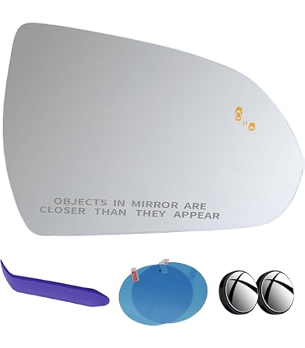 EAP Driver Side Mirror Glass Compatible with Hyundai Elantra