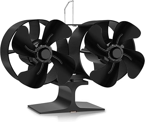 Amzpas Stromloser Ventilator Fur Kamin Holzofen Ofen 8 Flugel Rotorblatter Kamin Ventilator Ofenventilator Feuerstelle Kaminofen Ofen Fan Ohne Strom Umweltfreundlich Energieklasse A 8 Blades Amazon De Baumarkt