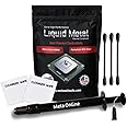 Liquid Metal Thermal Paste 1.5 Gram - Made in USA Liquid Metal for PS5 - CPU - GPU - Xbox - Game Consoles Best for overclocking Thermal Paste