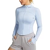 QUEENIEKE Women's UPF 50+ Sun Protection Hoodie Jackets Long Sleeve Workout Tops