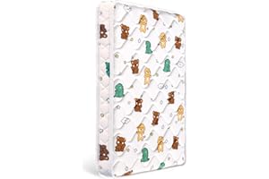 LILLIBEARAS Premium Foam Mini Crib Mattress 38“ x 24” x 4”, Dual Sided with Soft Breathable Fabric, Noiseless and Odorless, Comfortable and Firm, Fits Most Mini Cribs (Does Not Fit Playard or Standard Crib)