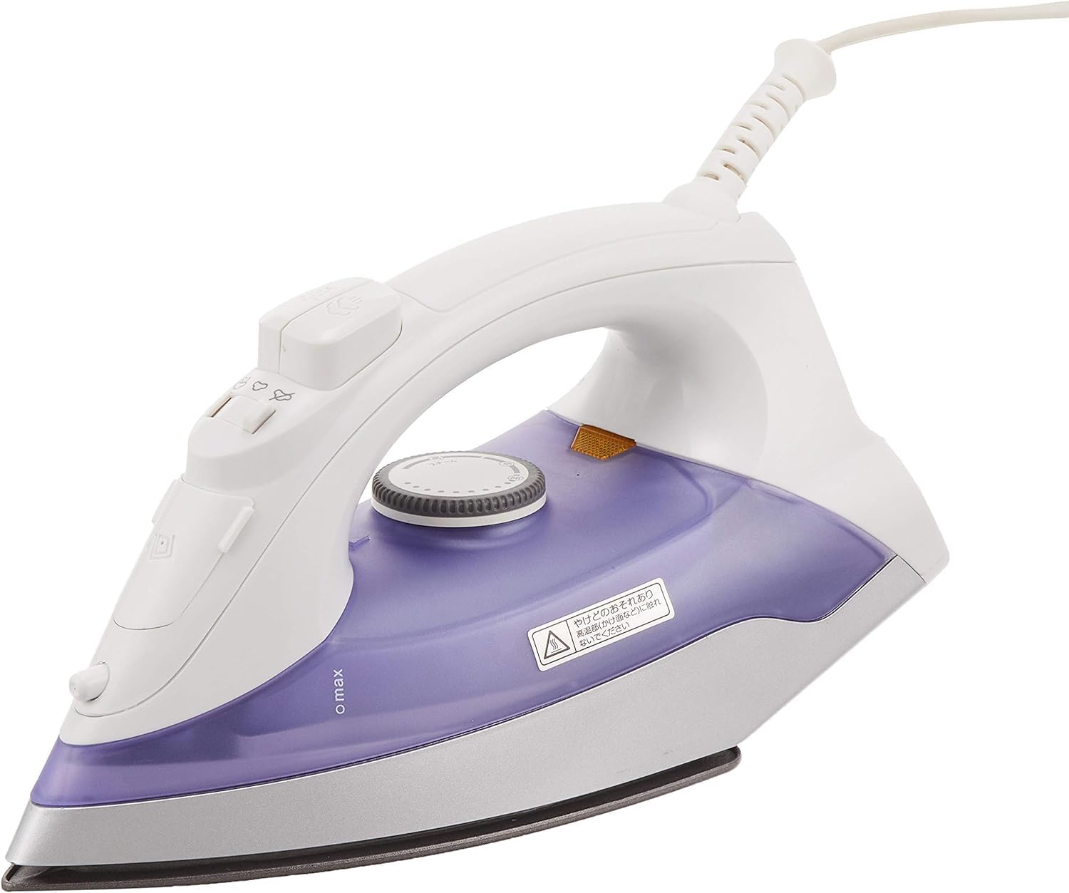 YAMAZEN ZAE-100 スチームアイロン コード長さ1.6m 1000W 山善の商品画像