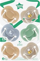 Tommee Tippee Anytime Soothers 18-36m 6 Pack Orthodontic Symmetrical Teat BPA view 9