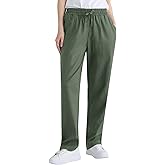 Weintee Women's Wide Leg Linen Pants with Pockets