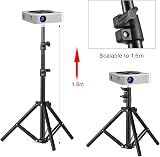 Docooler Portable Projector Tripod Stand Mount 1/4 Inch Height Adjustable LCD view 7